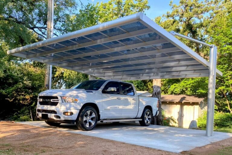 RSC Series Double Carport (Silver)