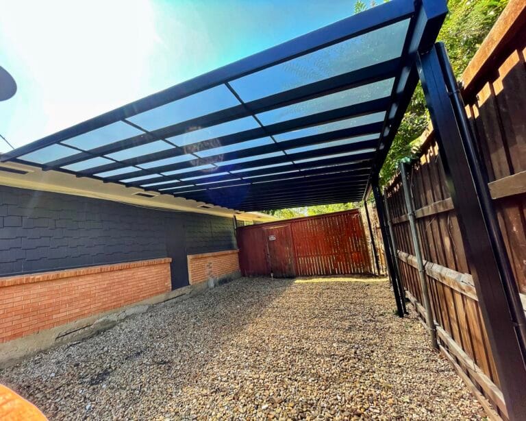 TF Series Double Carport (Black)