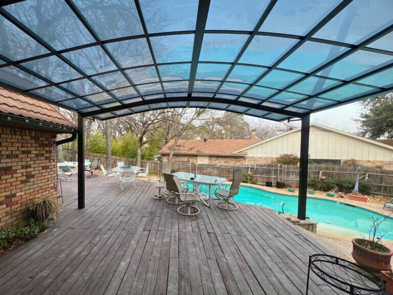 Aluminum Pool Patio Cover PJR Series (Gallery Image) - 1