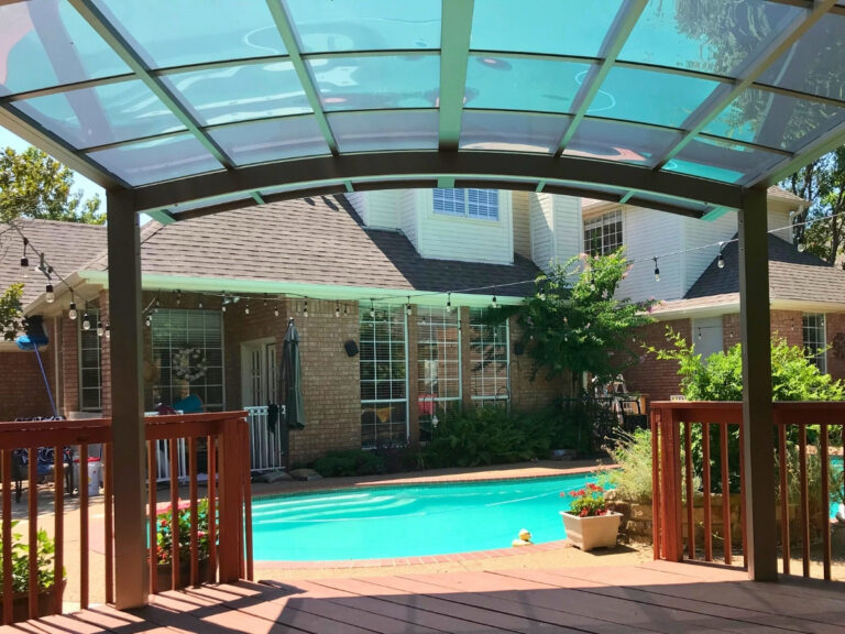 Aluminum Pool Patio Shade PJR Series (Gallery Image) - 1