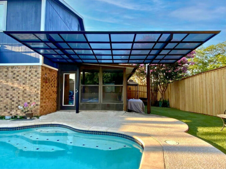 Aluminum Pool Shade PJF Series (Gallery Image) - 1