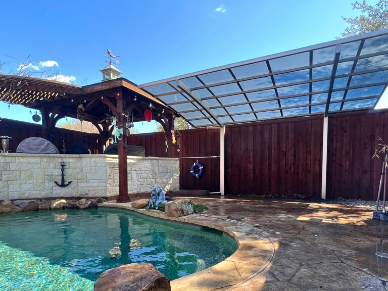 Aluminum Pool Shade PJR Series (Gallery Image) - 1