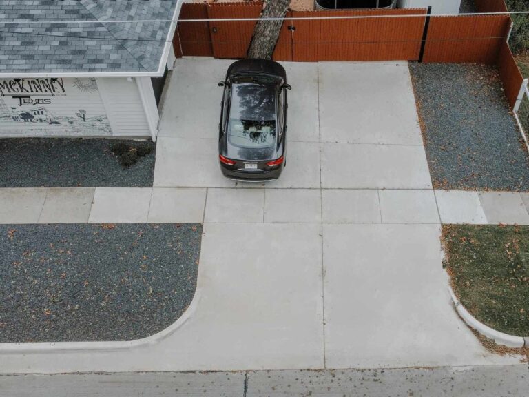 Concrete Driveway + Drive Approach McKinney, TX Gallery Image