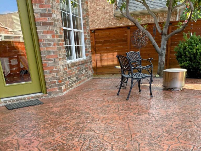 Decorative Concrete Patio Carrollton, TX (Gallery Image)