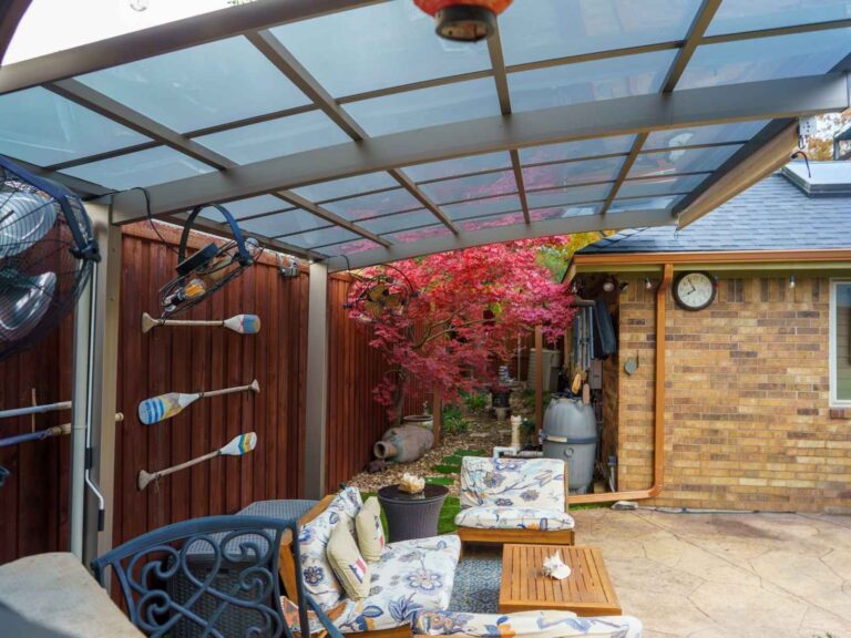 Aluminum Pool Patio Cover Plano, Texas Slide 3