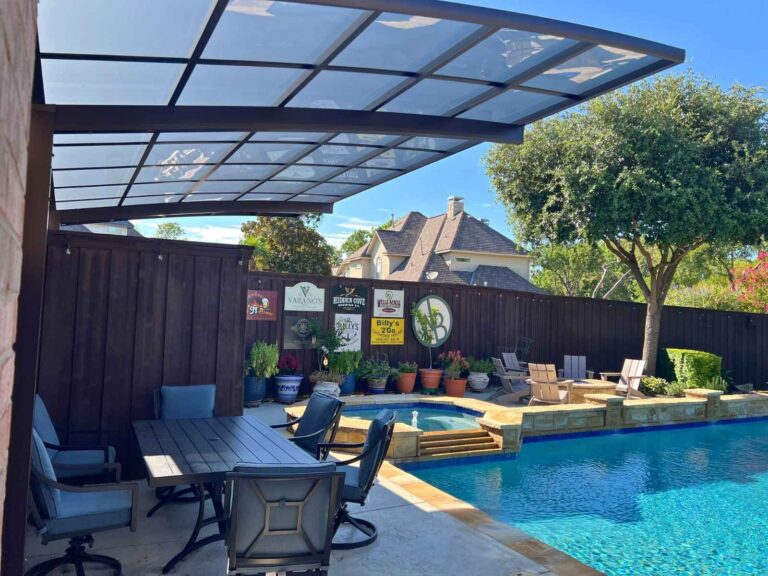 Pool Patio Aluminum Pool Shade Coppell Texas Slide 10