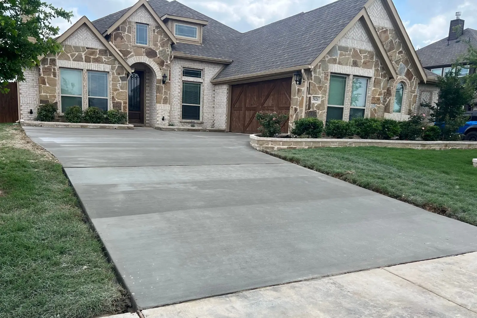 Completed Driveway