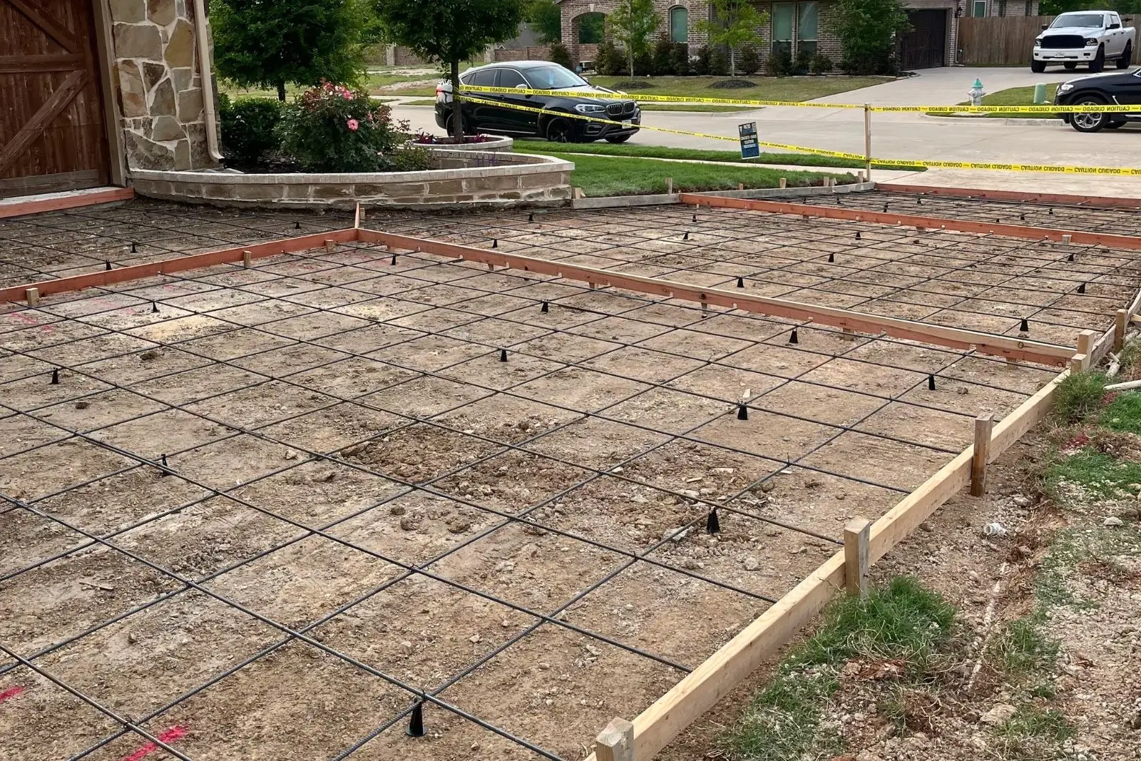 Rebar Installed