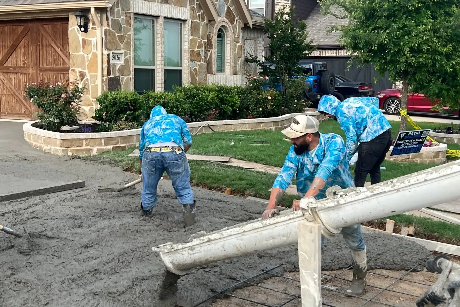 Concrete Pour