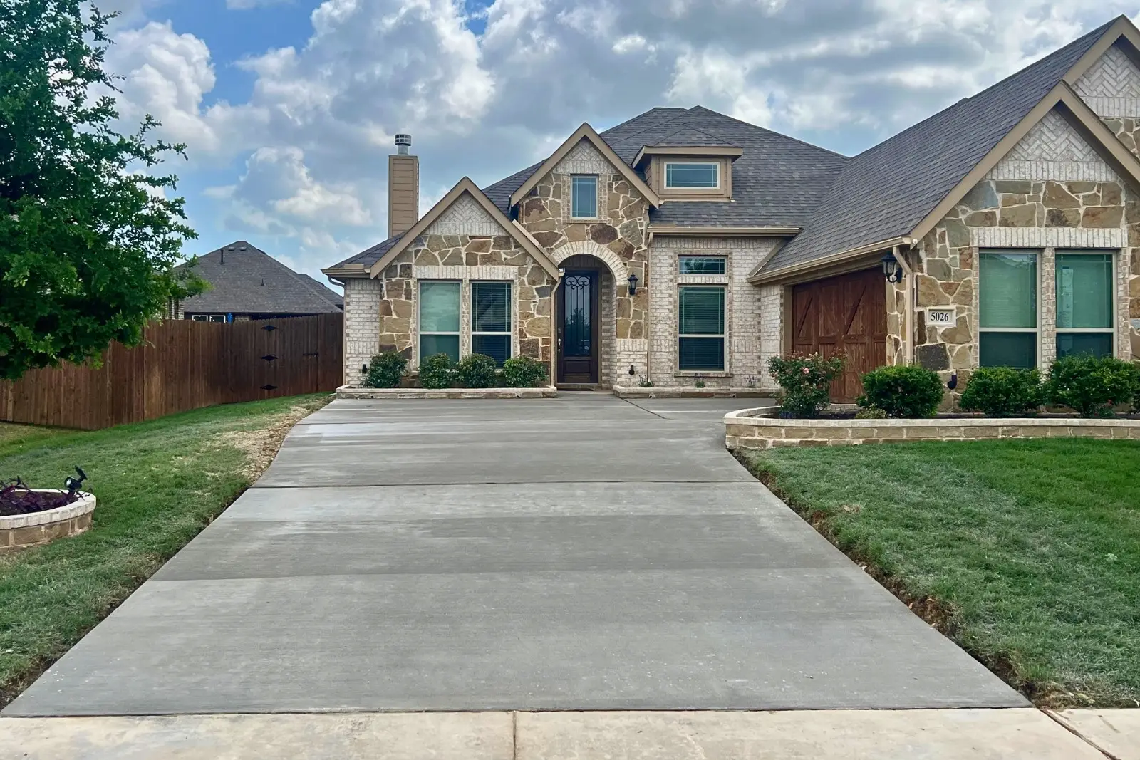 Completed Driveway