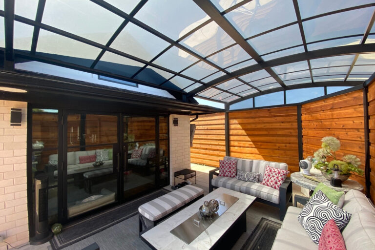Aluminum Patio Cover PJW Series Custom Roof Mount Plano TX Gallery