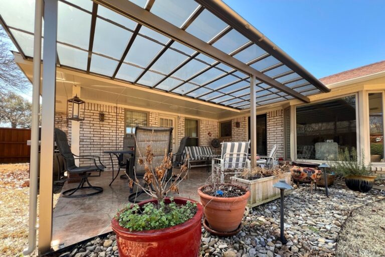 Attached Aluminum Patio Cover TF Series Plano TX Gallery