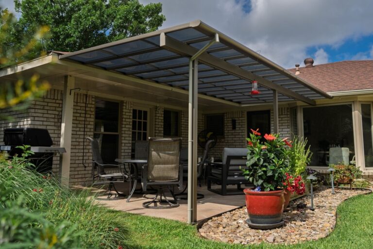 Aluminum Patio Cover Attached TF Series Plano TX Gallery