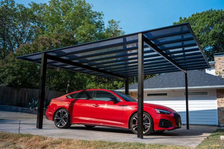 Aluminum Carport LJW Series White Rock TX Gallery
