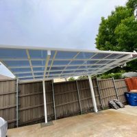 PJR Single Carport (White)