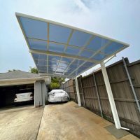 PJR Single Carport (White)