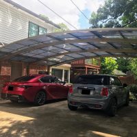 PJR Wide Beam Triple Carport (Urban Gray)