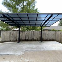 PJR Single Carport (Black)