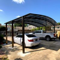 PJR Wide Beam Triple Carport (Bronze)