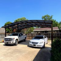 PJR Wide Beam Triple Carport (Bronze)