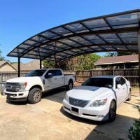 PJR Wide Beam Triple Carport (Bronze)