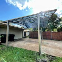 PJR Wide Beam Double Carport (Urban Gray)