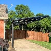 PJR Single Carport (Black)