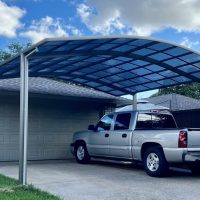 PJR Wide Beam Double Carport (Urban Gray)