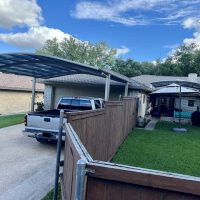 PJR Wide Beam Double Carport (Urban Gray)