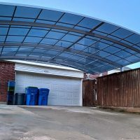 PJR Wide Beam Triple Carport (White)